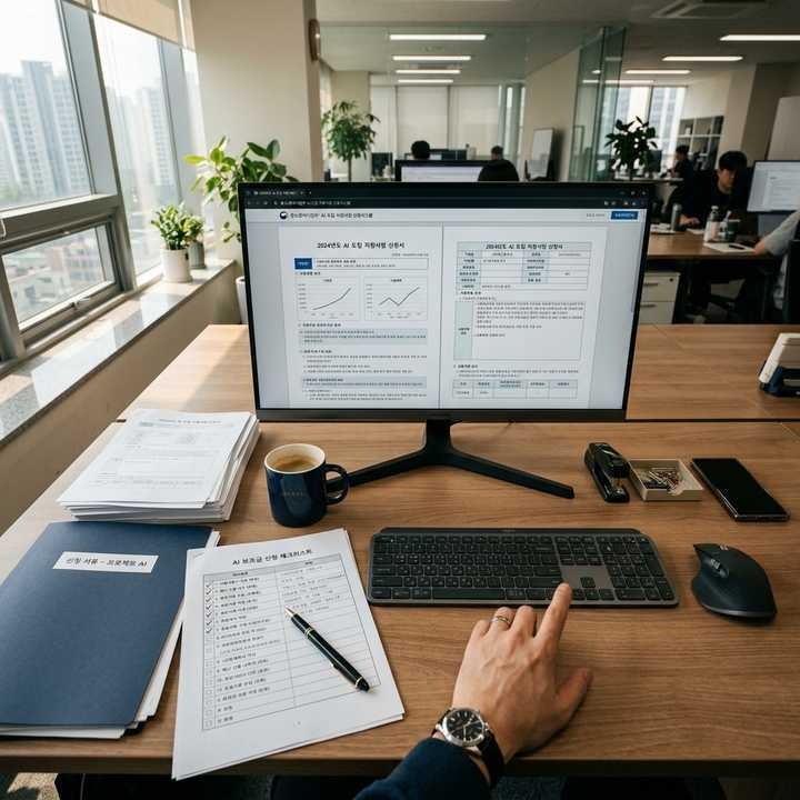 중소기업 AI 활용 정부지원금 대상 확인