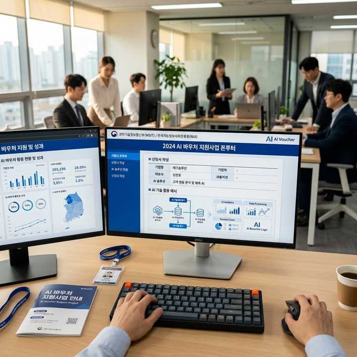 중소기업 AI 바우처 신청기간 마감일