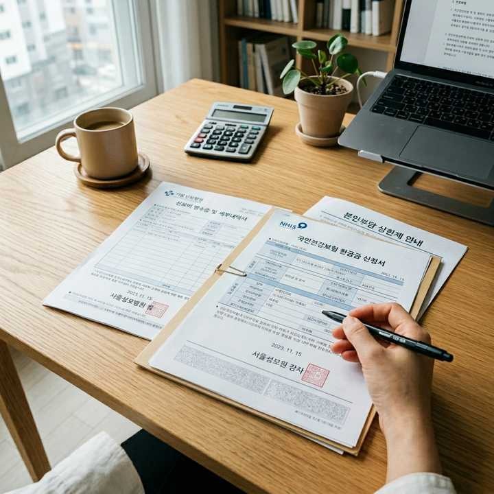 건강보험 본인부담금 환급 신청방법