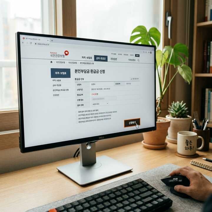 건강보험 본인부담금 환급 신청