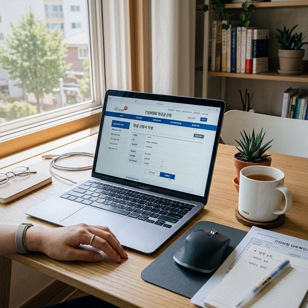 건강보험료 환급금 조회 신청