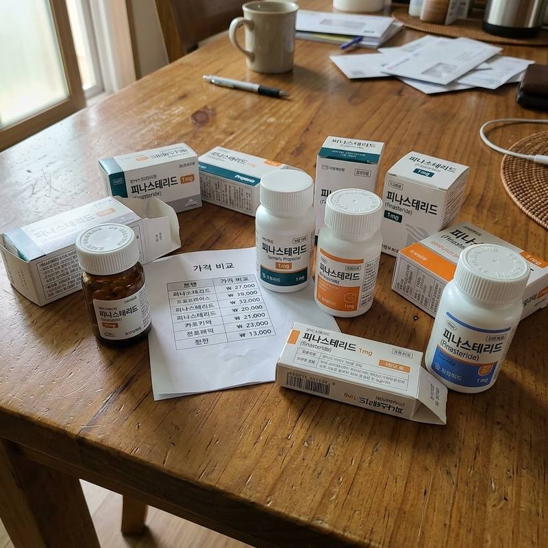 탈모약 보험 적용 시 가격 비교