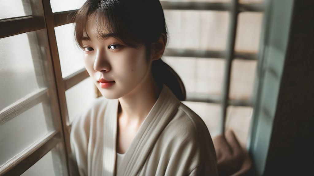 한국의 한 카페에서 개인 맞춤형 메뉴를 추천받는 고객