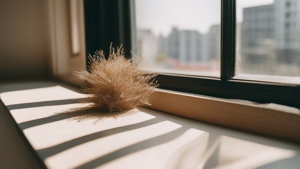 스마트폰으로 웹툰을 보며 미소 짓는 한국인 청년